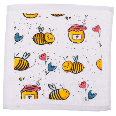 Magisches Baumwoll-Handtuch, Bienen,