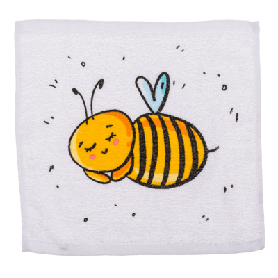 Magisches Baumwoll-Handtuch, Bienen,