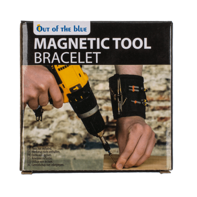Magnetic bracelet for tools