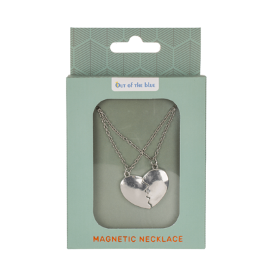 Magnetic Necklace, Heart,