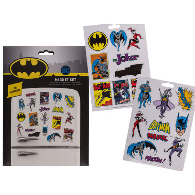 Magnets, Batman - Retro, set of 19