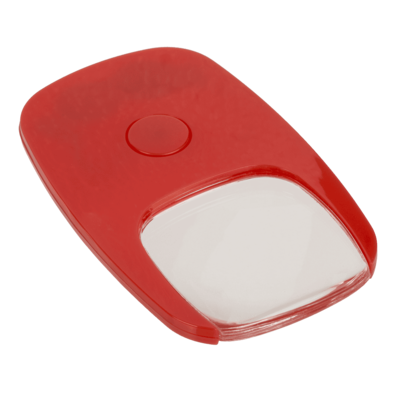 Magnifying glass with light, 5 x 9 cm,