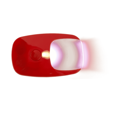 Magnifying glass with light, 5 x 9 cm,