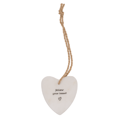 Marble hearts, Happy Hearts, for hanging,