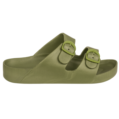 Men sandals, green, size 43/44,