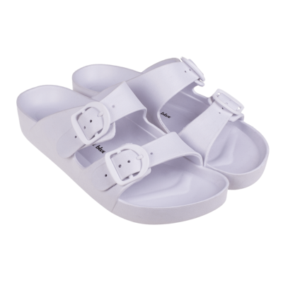 Men sandals, white, size 45/46,