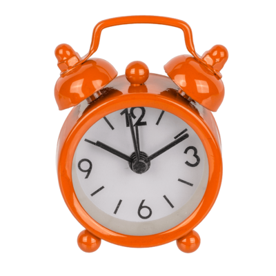 Metal alarm clock, Colours,