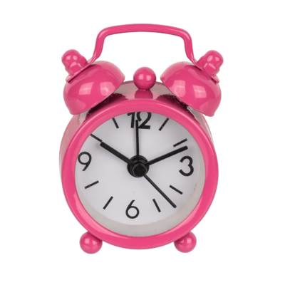 Metal alarm clock, Colours,