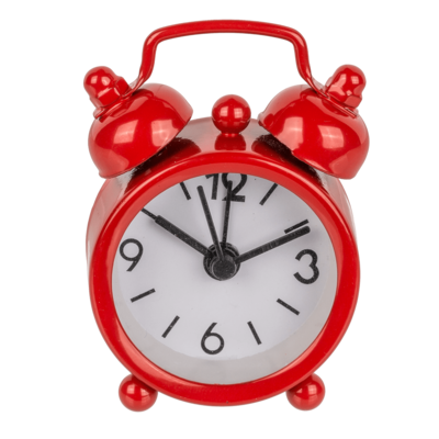 Metal alarm clock, Colours,