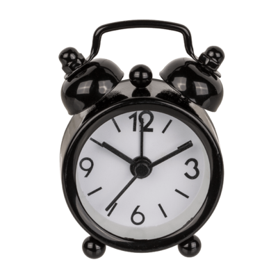 Metal alarm clock, Colours,