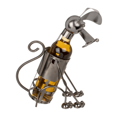 Metal bottle holder, Dog,