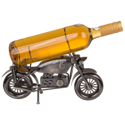 Metal bottle holder, motorcycle IV, 30 x 17.5 cm