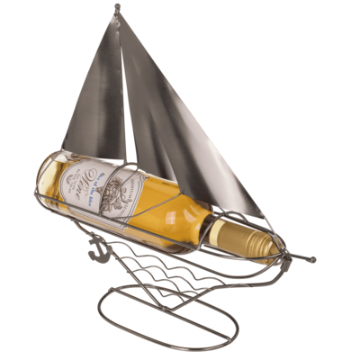 Metal bottle holder, Sail Boat,