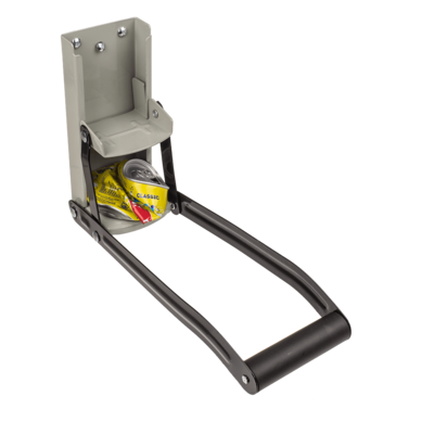 Metal Can Crusher with bottle opener,