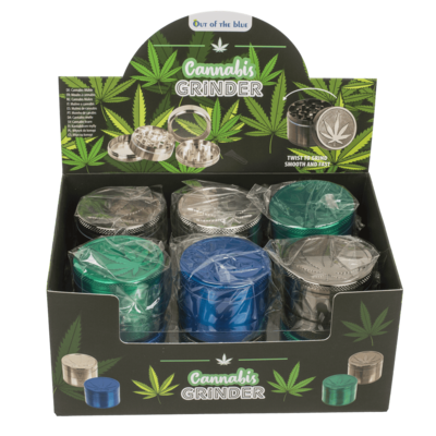 Metal cannabis grinder, 5 x 3,8 cm,