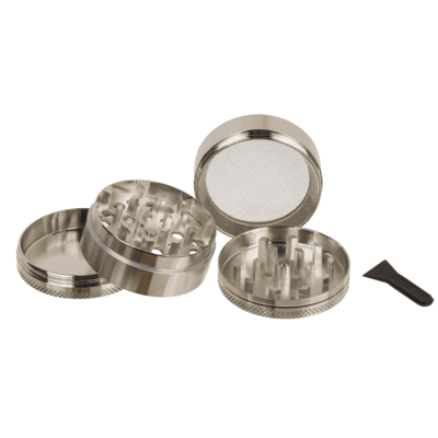 Metal cannabis grinder, 5 x 3,8 cm,