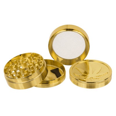 Metal cannabis grinder, 6 x 4,2 cm,