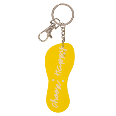 Metal key chain, Flip Flop,