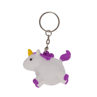 Metal key chain, Squeeze Unicorn II,