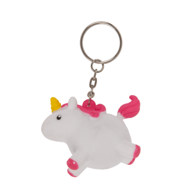 Metal key chain, Squeeze Unicorn II,