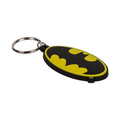 Metal key chain, Superman & Batman,
