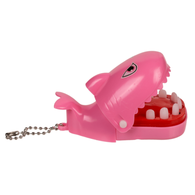 Metal keychain, Biting Shark,