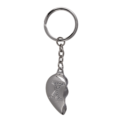 Metal Keychain, Broken Heart,