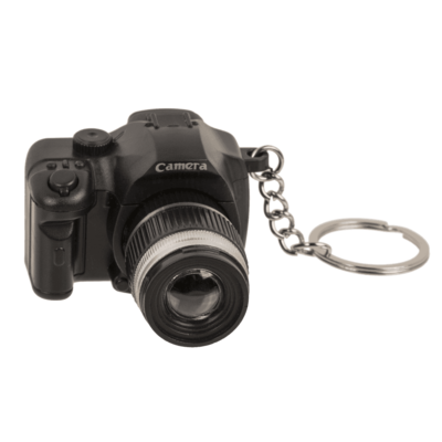 Metal keychain, Camera,