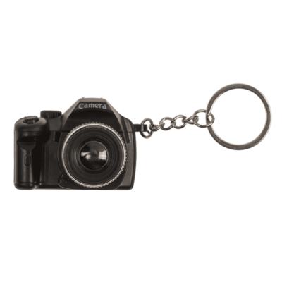 Metal keychain, Camera,