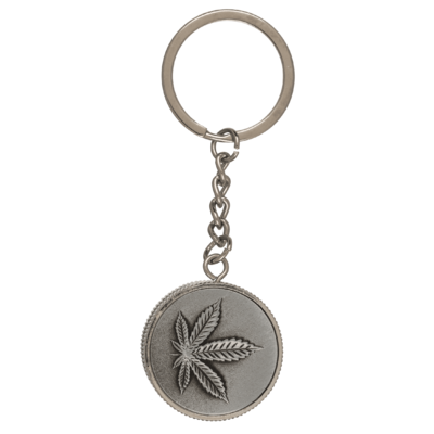 Metal keychain, Cannabis Grinder,