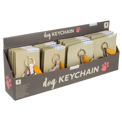 Metal keychain, Dog,