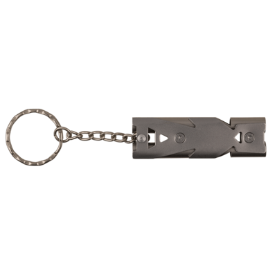 Metal keychain, Emergency Whistle,