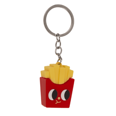 Metal keychain, Fast Food,