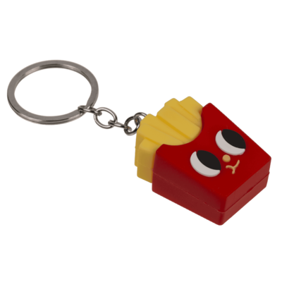 Metal keychain, Fast Food,