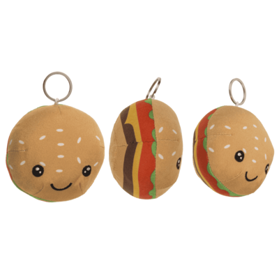 Metal keychain, Fast Food,