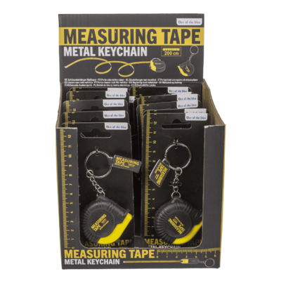 Metal keychain, Measuring Tape,