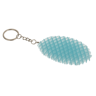 Metal keychain, Sensory Worm,