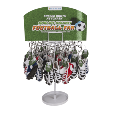 Metal keychain, Soccer Boots, GOAL,