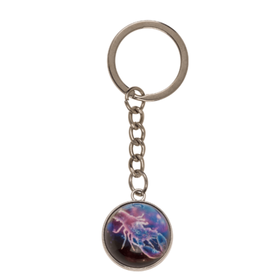 Metal keychain, Zodiac Signs,