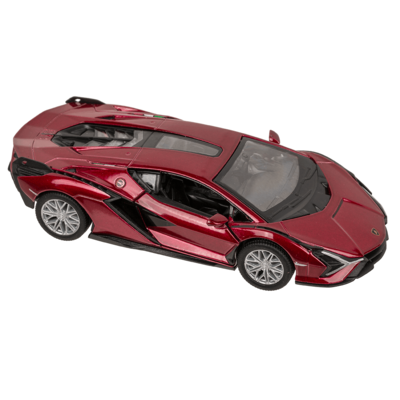 Metal model car with pull back, Lamborghini,