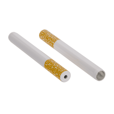 Metal pipe. Cigarette design, 7,7 cm,