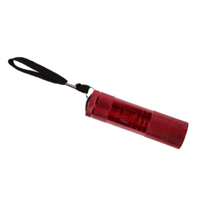 Metal torch with 9 LED,