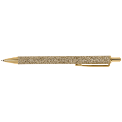 Metall-Kugelschreiber, Glitter, ca. 15 cm,
