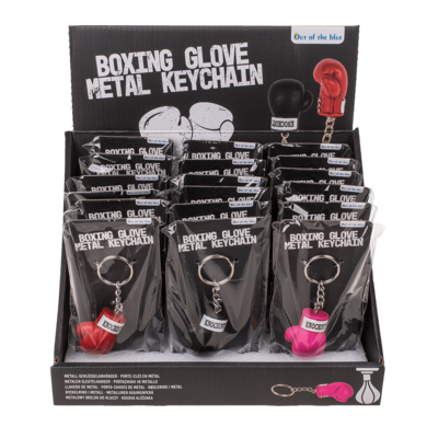 Metall-Schlüsselanhänger, Boxhandschuh,