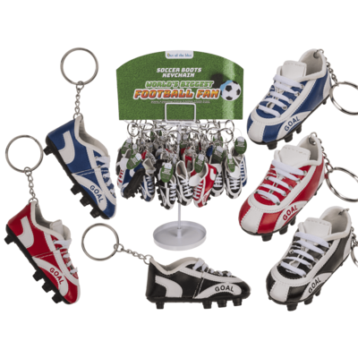 Metall-Schlüsselanhänger, Fußballschuhe, GOAL,