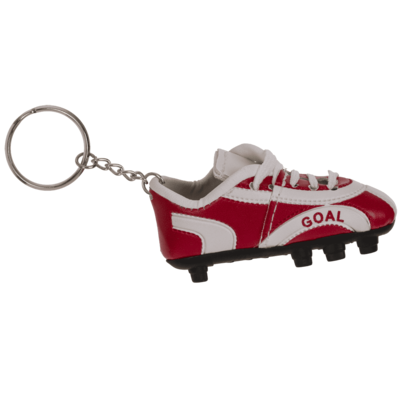 Metall-Schlüsselanhänger, Fußballschuhe, GOAL,