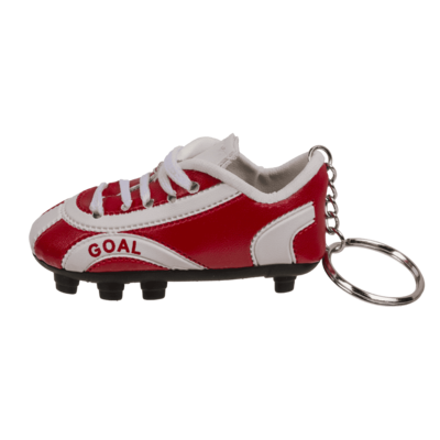 Metall-Schlüsselanhänger, Fußballschuhe, GOAL,