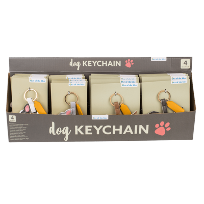 Metall-Schlüsselanhänger, Hund,