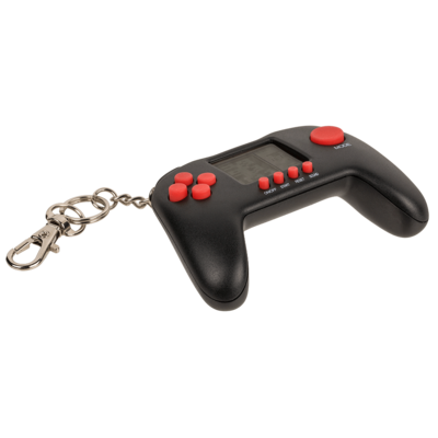 Mini console de jeu avec porte-clés,
