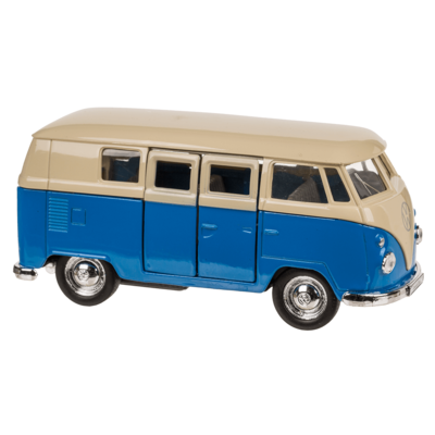 Model car with pull back, VW T1 Bus 1963,